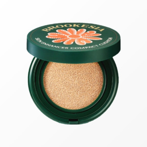 Mini base de maquillaje en cojín Brukesia Skin Enhancer Matte Cushion No 1 Pale Peach, base de maquillaje en cojín, base de maquillaje con efecto aerógrafo - Product Image 4