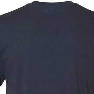 T-shirt pour homme bleu marine, col rond, manches courtes, coton doux, décontracté, basique, léger, respirant, à porter tous les jours en été - Product Image 6