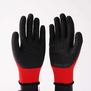 High Quality Nylon Safety <b>Gloves</b> With Raised Micro-Diamond Texture Anti-Slip Knit Wrist General Purpose - Product Image 6