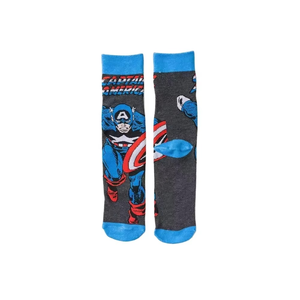 Calcetines de Diseño de Dibujos Animados para Hombre, Serie de Superhéroes, Calcetines para Adolescentes, Calcetines Casuales de Algodón - Product Image 4