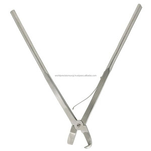 Pinzas de sujeción de placas óseas quirúrgicas WORLD PRECISION SURGICAL, de acero inoxidable, manuales, instrumento de corte torácico ortopédico, CE - Product Image 5