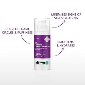 The Derma Co - Sérum para Ojos con 5% de Cafeína, Retinol y Péptidos para Ojeras y Bolsas, Trata las Ojeras, 0.51 fl oz (15 ml) - Product Image 2