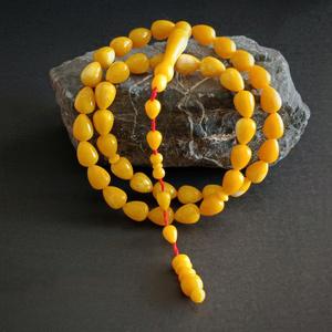 Cuentas de Oración Islámicas de Resina Premium (Tasbih/Misbaha) Hechas a Mano con Forma de Búho, Ligeras, para Dhikr, Regalo Espiritual Musulmán - Product Image 2