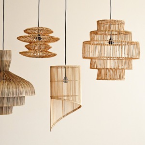 Abat-jour en rotin tressé pour éclairage domestique, style bohème, couvercle de lampe suspendue en osier, fabriqué par un grossiste vietnamien - Product Image 5