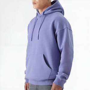Sudadera con Capucha de Algodón Oversize de Alta Calidad, Personalizada, Estampada, de Forro Polar para Invierno, para Hombre, con Precio Bajo, Transpirable, OEM - Product Image 2
