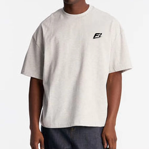 Camisetas de Hombre 100% Algodón Transpirables con Logotipo Personalizado, Cuello Redondo, Corte Holgado, Estilo Casual Urbano, Proveedor Mayorista en EE. UU. - Product Image 1