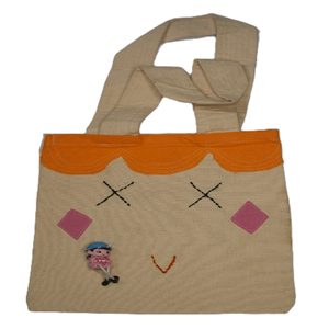 100% Organic Cotton Tote Bag Custom Logo Large Capacity Eco-Friendly Reusable Zipper Closure <b>Box</b> Packaging Supermarket Shopping - Product Image 2