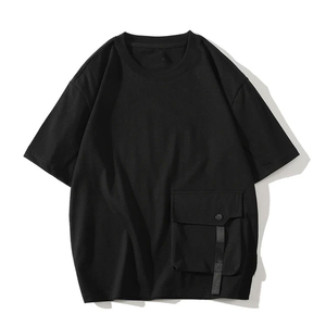 เสื้อยืดผู้ชายขายส่ง ผ้าฝ้าย 100% เสื้อยืดโอเวอร์ไซส์เนื้อหนาสำหรับผู้ชาย ผ้าฝ้าย ไซส์พลัส พิมพ์โลโก้ตามสั่ง ปี 2025 - Product Image 1