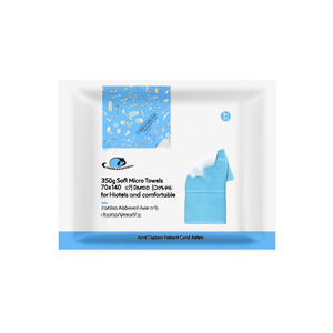 Serviettes en microfibre douces de 350 g, 70x140 pouces, en coton, pour le bain, les mains et le visage, pour hôtels, absorbantes, durables, qualité export - Product Image 2