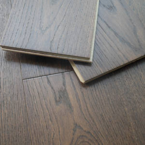 Chêne européen moderne Plancher en bois dur d'ingénierie à deux couches Norme agricole japonaise favorable à l'environnement (JAS) Cliquez - Product Image 3