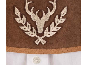 Pantalones Cortos Bávaros Hechos a Medida, Estilo Lederhosen, Pantalones Cortos Tradicionales Alemanes para Hombre con Logotipo Personalizado - Product Image 5