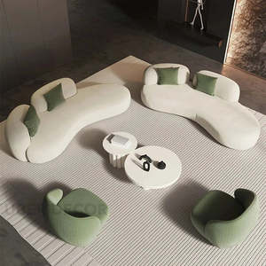 Sofá perezoso multifuncional de diseño nórdico de lujo europeo Graz para apartamentos modernos de adultos modernos - Product Image 2