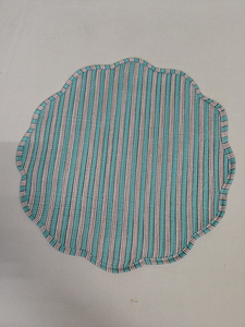 Floral Print Cotton Quilted Thin Reversible Modern Customizable Machine Washable Multi-Shaped <b>Placemats</b> - Product Image 5