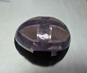 Peluca de Cabello Indio Sky Light con Frente de Encaje para Hombre, 100% Cabello Humano Remy, Prótesis Capilar Cap-Taz Hair BD - Product Image 2