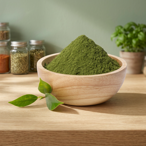 Poudre de feuilles de Moringa de qualité alimentaire, extrait naturel de plantes, superaliment pur, poudre séchée par pulvérisation pour l'alimentation, culture artificielle - Product Image 4