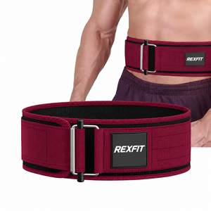 Ceinture de musculation réglable en nylon pour l'entraînement en force, la musculation et le powerlifting, fabricant OEM ODM en gros - Product Image 3