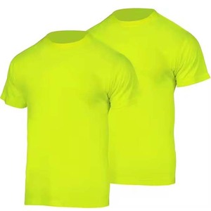 Camiseta de Trabajo Unisex de Alta Visibilidad en Color Naranja, de Algodón, para Trabajo, Precio Económico, Calidad Superior - Product Image 5