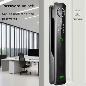 Cao cấp điện tử Nhận dạng khuôn mặt vân tay ngoài trời thông minh khóa cửa - Product Image 2