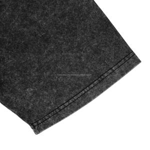 Nouveau T-shirt de marque High Street Fashion, T-shirt ample à manches courtes et lourd imprimé numérique lavé et en détresse. - Product Image 2