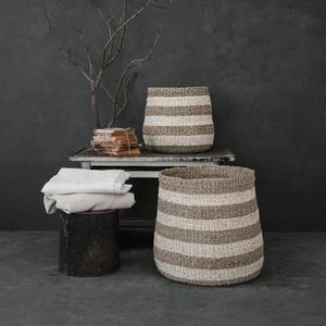 Juego de 2 Cestas de Mimbre en 2 Colores, Cesta de Almacenamiento Hecha a Mano, Venta al por Mayor, Ecológica, Hecha en Vietnam - Product Image 5