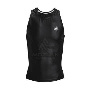 เสื้อคอมเพรสชั่นผู้ชายสั่งทำโลโก้ขายส่ง เสื้อคอมเพรสชั่นออกกำลังกายขายดีสำหรับขายออนไลน์ - Product Image 1