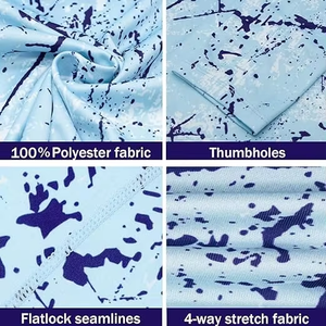 Camisetas de Pesca Unisex de Manga Larga con Protección Solar SPF50, Impermeables, de Secado Rápido y Sublimables - Product Image 5