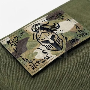 Woven Synthetic Fabric Patches Designed With Laser Cutting For Apparel Bags Sports Equipment And Outdoor Gear - Product Image 4