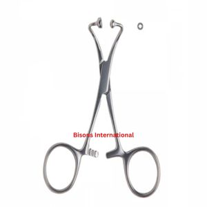 Pinza quirúrgica manual de acero inoxidable Backhaus Ball and Socket para toallas y drapes, venta al por mayor - Product Image 2