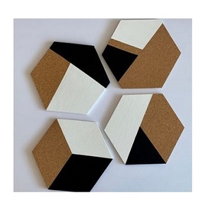 Premium Design Resin Inlay Coaster Set MDF Coaster Resin Coaster MDF Resin Inlay Coaster Place Mats at factory Wholesale Price - Product Image 1