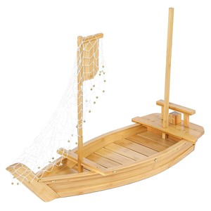 Plateau à sushi en bois de manguier unique en gros - Planche à découper en bois artisanale - Product Image 1