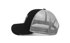 Casquettes de camionneur personnalisées avec patch tissé, maille 6 panneaux, haute qualité, vente en gros, fabrication OEM au Vietnam - Product Image 2
