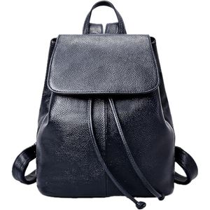 Mochila de Cuero Genuino de Búfalo para Mujer, Bolso de Viaje, Escuela u Oficina a la Moda con Correas Cómodas - Product Image 4