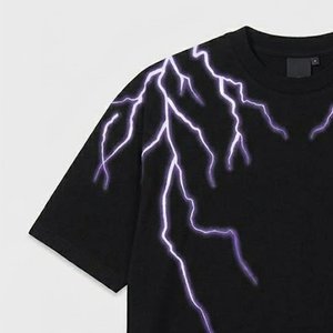 Camisetas de Manga Corta Casuales para Hombre, al por Mayor, con Logotipo Personalizado, Negras, de Alta Calidad, 100% Algodón Poliéster, Transpirables, Estilo Urbano, Cuello Redondo - Product Image 6