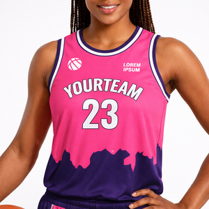 Ensemble de maillots et shorts d'équipe de basketball, légers, respirants, design personnalisé, impression par sublimation, fournisseur en gros OEM ODM - Product Image 1