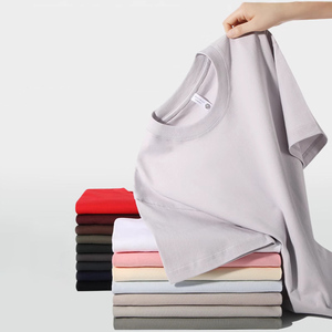 T-shirt décontracté à manches courtes et col rond en coton biologique 100 % (220 g/m²) avec motif lettres, tricoté sur mesure pour hommes – Vente en gros - Product Image 4