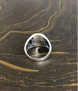 Men's Black Onyx Signet <b>Ring</b> <b>Crafted</b> in 925 Sterling Silver Hypoallergenic Jewelry Daily Wear Smooth & Comfortable Fit - Product Image 5