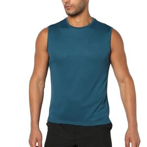 Camiseta Deportiva sin Costuras para Hombre, Estilo Casual Elegante, Ligera y Transpirable, de Poliéster/Algodón, para Maratón, Gimnasio y Deportes, de Buena Calidad - Product Image 1