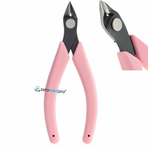 ZETOMED PRO 2175 High Quality Maxi Shear Flush Cutter Plier Stainless Steel <b>Soft</b> <b>Wire</b> Jewelry Findings Clean Flush Finish DIY - Product Image 4