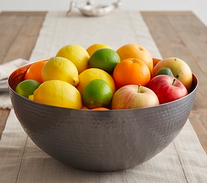 Bol mélangeur haut de gamme en cuivre martelé à l'intérieur, au design élégant, idéal pour la cuisine domestique et la présentation de table raffinée. - Product Image 5