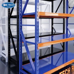 OneTech Anti-Rust 3 Layer Steel Warehouse MEDIUM-DUTY <b>RACKING</b> 500kg Load Capacity Corrosion Protected for Garage <b>Storage</b> - Product Image 2
