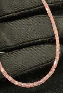 Cuentas de Diamante Rosa Natural de Alta Calidad al por Mayor, Tubulares Facetadas de 1.5mm-2.5mm, Cilindros Sueltos en Hilo de 15 Pulgadas para Joyería a Granel - Product Image 5