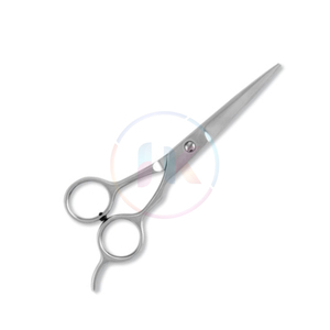 Silver Color Customer High Demanding Hair Cutting & Dressing Tools Lest <b>Handed</b> Barber <b>Scissor</b> With Adjustable Tension Screw - Product Image 2