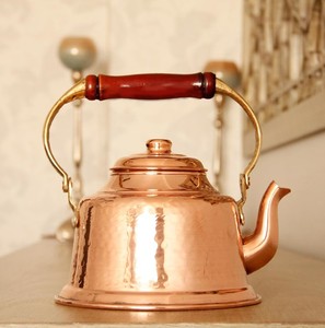 Théières 100% Cuivre pour Table de Designer à des Fins Raisonnables de la part de SALEEM INTERNATIONAL, Design Unique, Articles de Cuisine, Service à Thé - Product Image 1