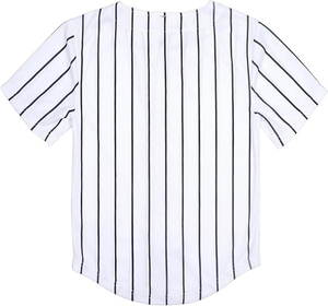 Camiseta de Béisbol Personalizada para Hombre con Logotipo a Color, Nombre del Jugador, Patrón, Manga Corta, Cierre de Botones, Tela de Malla Transpirable, Sublimación - Product Image 2