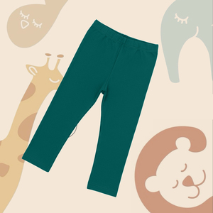Leggings pour tout-petits, doux, respirants, en coton ou en coton de bambou, coupe extensible - Product Image 1