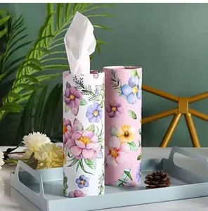 Custom Logo Bamboo Facial <b>Tissue</b> <b>Paper</b> Portable Car <b>Tissue</b> Tube Travel <b>Tissue</b> Supplier Manufacturer - Product Image 2