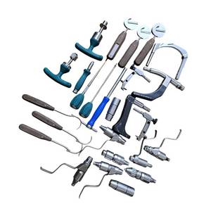 Ensemble d'instruments chirurgicaux orthopédiques SURGINEXA, 37 pièces, outils de fixation osseuse, acier inoxydable, kit de chirurgie orthopédique manuel - Product Image 4