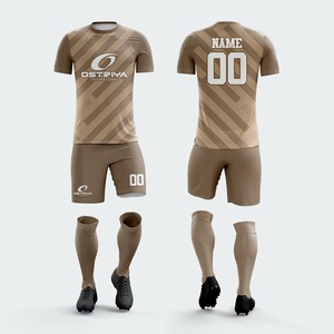 2026 Custom Unisex Soccer Uniform Short Sleeve T-Shirt Digital Print Breathable Quick Dry Crew Neck 100% Polyester Front Team - Product Image 4