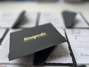 Tarjetas de Invitación Impresas en Serigrafía con Lámina Negra, Tarjetas de Felicitación de Boda Personalizadas Premium, Tarjetas de Visita al por Mayor - Product Image 3
