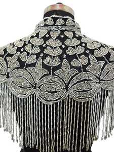 Blusa con Flecos de Cuentas Inspirada en el Estilo Art Deco, con Lentejuelas, para Fiestas Temáticas del Gran Gatsby, Eventos Formales, Proveedor Mayorista para Mujeres - Product Image 2